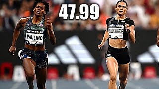 The Race Weve ALL BEEN WAITING FOR  Sydney McLaughlins 400 Meter World Record Attempt [upl. by Tyrrell]