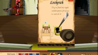 How to unlock the secret Closet Storage in Oaklore Keep Dragonfable [upl. by Yellah]