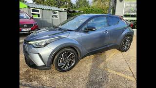 FG70NHL Toyota CHR 20 Dynamic 5d with 181 bhp in Grey and Black with 8000 Miles  Stills 4K [upl. by Ohnuj988]