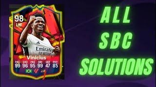 VINICIUS JUNIOR 98 ALL SBC SOLUTION  MADFUT 24 [upl. by Canty]