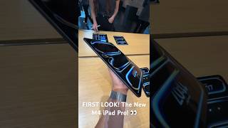 The New M4 iPad Pro w OLED Display First Look amp HandsOn apple ipadpro m4 [upl. by Nevada]