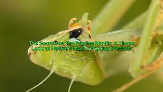 The Secrets of the Praying Mantis A Closer Look at natures most intriguing predator [upl. by Nivlak]