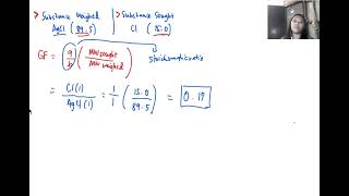 CALCULATING GRAVIMETRIC FACTOR EASILY [upl. by Kihtrak]