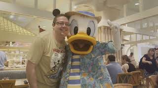 Meeting Donald Duck at Disney World Compilation [upl. by Eras]