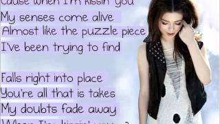 Miranda Cosgrove quotKissin Youquot HQLyrics [upl. by Nillad474]