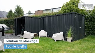 Solution de Stockage pour le jardin  Conteneur Montage Rapide [upl. by Ruiz783]