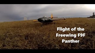 Flight of the Freewing F9F Panther [upl. by Bussey]