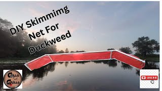 DIY Duckweed Removal Crafting Your Own Skimmer Net [upl. by Tila]