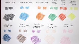 Prismacolor Verithin Review [upl. by Arbrab]