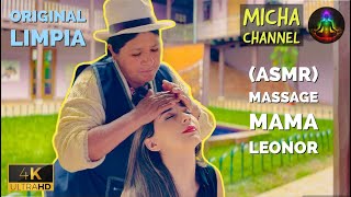 Spiritual Cleansing LIMPIA and ASMR Massage by Mama Leonor in Cuenca Ecuador with soft sounds [upl. by Conny]