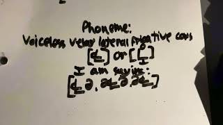 𝼄 voiceless velar lateral fricative consonant [upl. by Nessi]