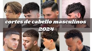 Cortes de cabello para hombres 2024 😱 [upl. by Nhguavoj636]