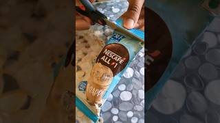 Nescafe Instant Frappe honest review 🥲 ytshorts coffee [upl. by Trebled]