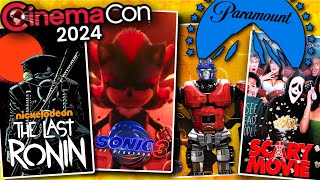 Paramount CinemaCon 2024 R Rated TMNT Movie Sonic 3 Footage Transformers One Trailer [upl. by Luca]