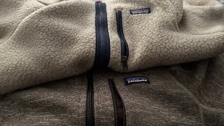 PATAGONIA Better Sweater Fleece Jacket vs Retro Pile Fleece Jacket [upl. by Valley498]