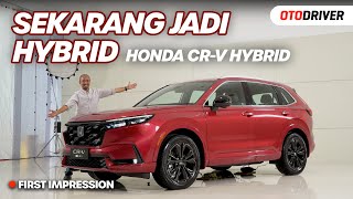 Honda CRV Hybrid 2023  Review Indonesia  OtoDriver [upl. by Cirnek]