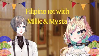 Tita Millie teaches Mysta Tagalog words [upl. by Aerahs360]