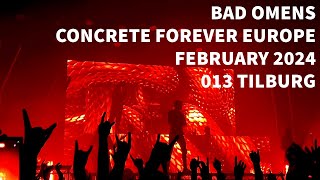 Bad Omens  Concrete Forever Europe Tour 2024 Tilburg FULL CONCERT [upl. by Jeffers]