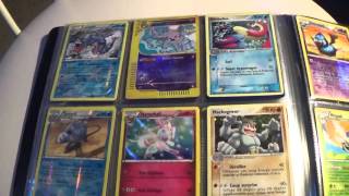 Mon Classeur Avec Mes Cartes Précieuses POKEMON [upl. by Dorine327]