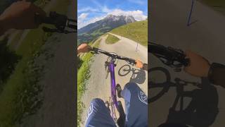 Leogang World Track DH on Hardtail part 1 [upl. by Akemehs]