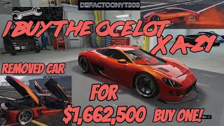 I buy the removed Ocelot XA21 for 16Mil BUY ONE  GTA 5 Online [upl. by Ecirp464]