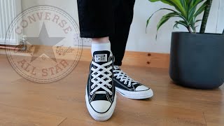 HOW TO DIAMOND LACE CONVERSE EASY Way [upl. by Crispa730]