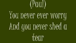 MIchael Jackson amp Paul McCartney Say Say Say Lyrics [upl. by Karlie]