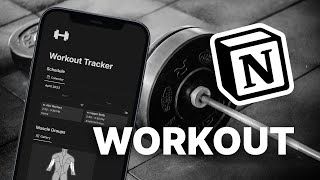 The Best Workout Tracker Template for Notion [upl. by Eidderf]