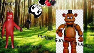 hunger games simulator episode 1 indie horror slaughter [upl. by Rosalynd]