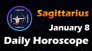 Sagittarius Horoscope Today Sagittarius Tarot today 8th January 2024 SagittariusHoroscope [upl. by Assiar354]