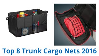 8 Best Trunk Cargo Nets 2016 [upl. by Ateiluj]