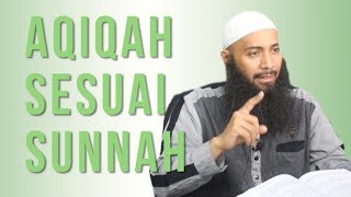 Ustadz DR Syafiq Riza Basalamah  Aqiqah Sesuai Sunnah [upl. by Domella]