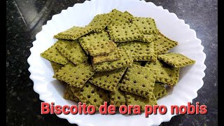 Biscoito proteico feito com ora pro nobis sem glúten sem açúcar e sem lactose [upl. by Wang]