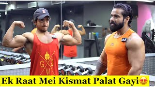 Poor Bodybuilder To Brand Ambassador Back And Biceps Workout With ​⁠​⁠SahilFitness [upl. by Rubel]