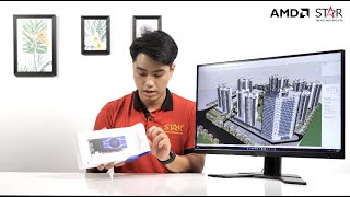 VGA VỪA LÀM ĐỒ HỌA VỪA CHƠI GAME CHỈ HƠN 6 TRIỆU  AMD RADEON PRO W6400 [upl. by Yesnek]