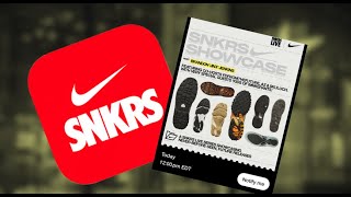 SNKRS LIVE SHOWCASE WATCHPARTY NEVERBEFORE SEEN FUTURE RELEASES [upl. by Billen]