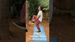 Day 119 2024 Shred and Tone Challenge  ytshorts chloetingworkout shorts chloeting [upl. by Gustafson]