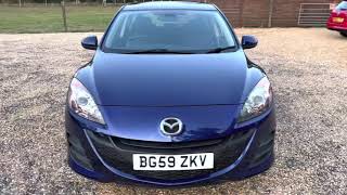 2009 Mazda Mazda3 16 TS2 5dr Petrol Manual Blue 1 owner 2 Keys [upl. by Hoang]