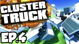 ClusterTruck Ep4  INSANE MEDIEVAL CONTRAPTIONS Gameplay  Lets Play [upl. by Georgeta273]