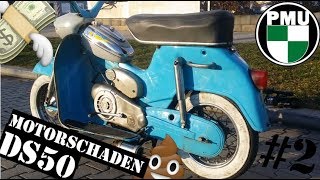 Puch DS50 70cc 4Gang UmbauAufbau  gratis Motorschaden [upl. by Jessie]