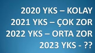 2023 YKS TYT AYT NASIL OLACAK TAHMİNLER Yks zor olur mu yks2023 yks2024 [upl. by Animrelliug942]