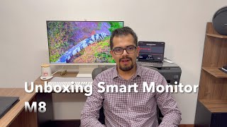 Unboxing  Samsung Smart Monitor M8  Español [upl. by Shing]