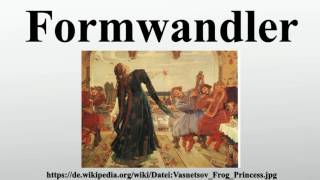 Formwandler [upl. by Horatio313]