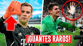 8 GUANTES DE PORTERO MÁS EXTRAÑO QUE HAN UTILIZADO los PROFESIONALES ¡CON EL 2 ERA IMPOSIBLE TAPAR [upl. by Nwahsat]