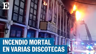 MURCIA  Un incendio en varias discotecas causa al menos 13 muertos  EL PAÍS [upl. by Nauqet]