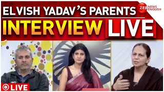 Elvish Yadavs Parents Interview LIVE  Elvish Yadav News LIVE  Elvish Yadav In Jail  Elvish Yadav [upl. by Nara966]