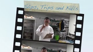 Hotel Slips Trips and Falls Safety Training Video [upl. by Ggerg571]