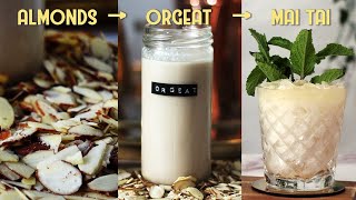 How To Make Orgeat  Silky Almond Syrup For Mai Tai and Tiki Cocktails [upl. by Leugimsiul459]