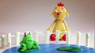 ClayPlay  Play Doh Stop Motion Animation  Frog Episode [upl. by Patty241]