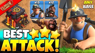 BEST TH10 Attack Strategy Guide  3 STAR Every Base with Th10 Hybrid Attack in Clash of Clans [upl. by Lashonda]